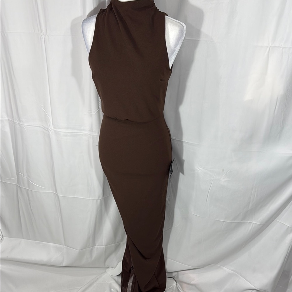 Lulu's Chocolate Brown Maxi Dress